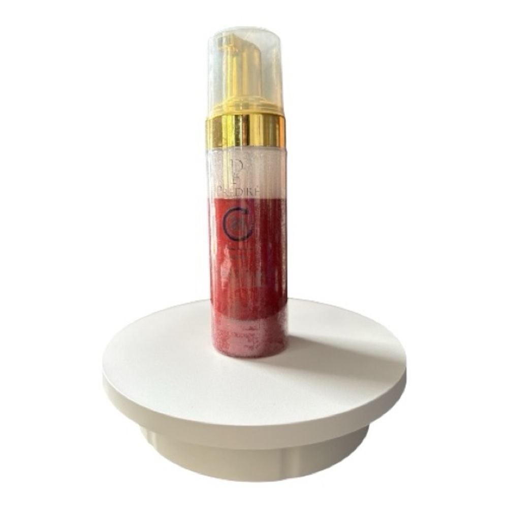Predire Paris:Hydrating  Red Lava foam cleanser with colllagen  and  S.C,T